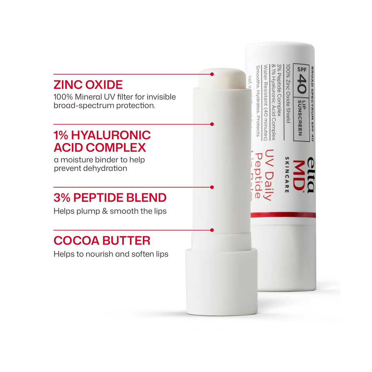 UV Daily Peptide Lip Balm SPF 40