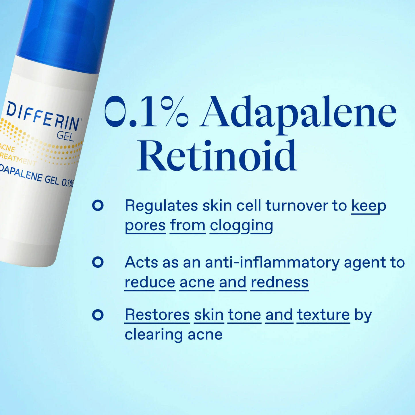 Differin Adapalene Gel .1%